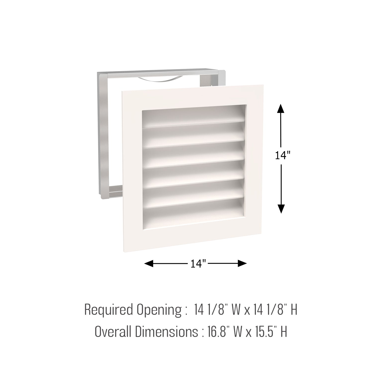 #Find Your Size: Width x Height x Depth Orientation._14 W x 14 H x 3 D