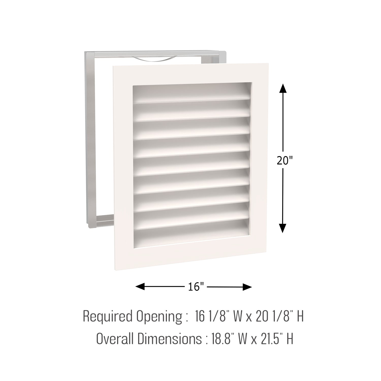 #Find Your Size: Width x Height x Depth Orientation._16 W x 20 H x 3 D (Vertical)(Backorder 4/15)