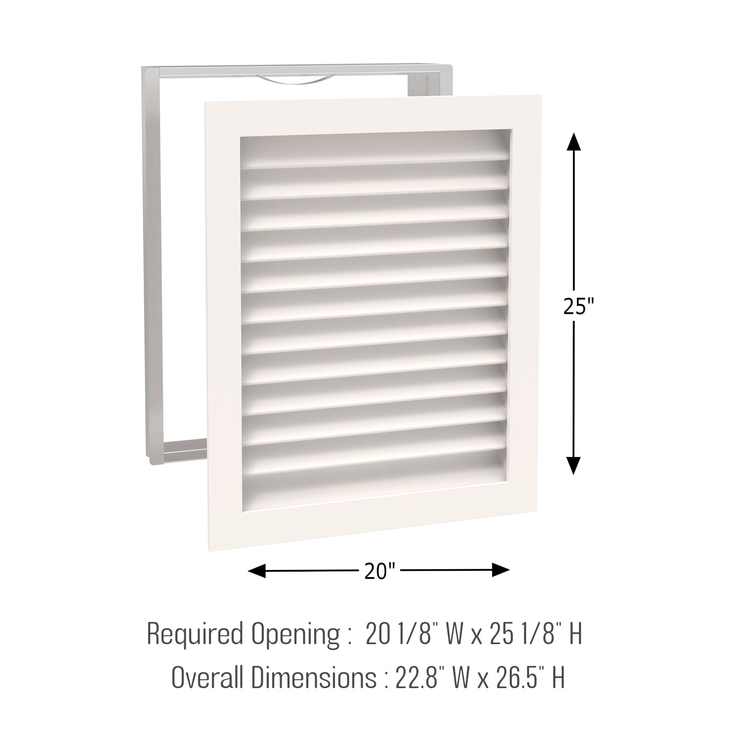 #Find Your Size: Width x Height x Depth Orientation._20 W x 25 H x 3 D (Vertical)