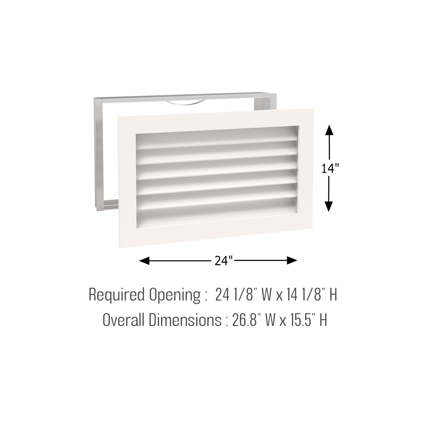 #Find Your Size: Width x Height x Depth Orientation._24 W x 14 H x 3 D ( Horizontal)