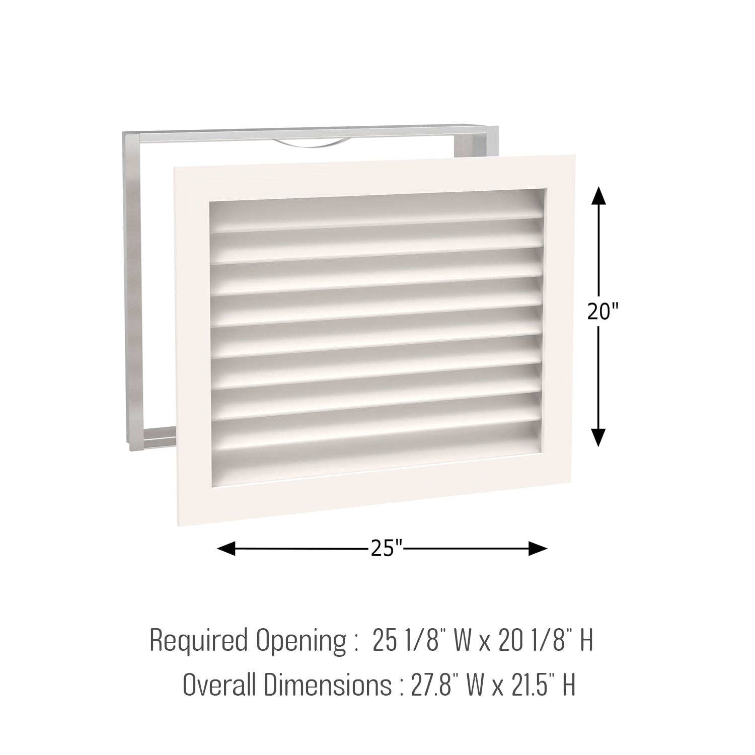 #Find Your Size: Width x Height x Depth Orientation._25 W x 20 H x 3 D (Horizontal)