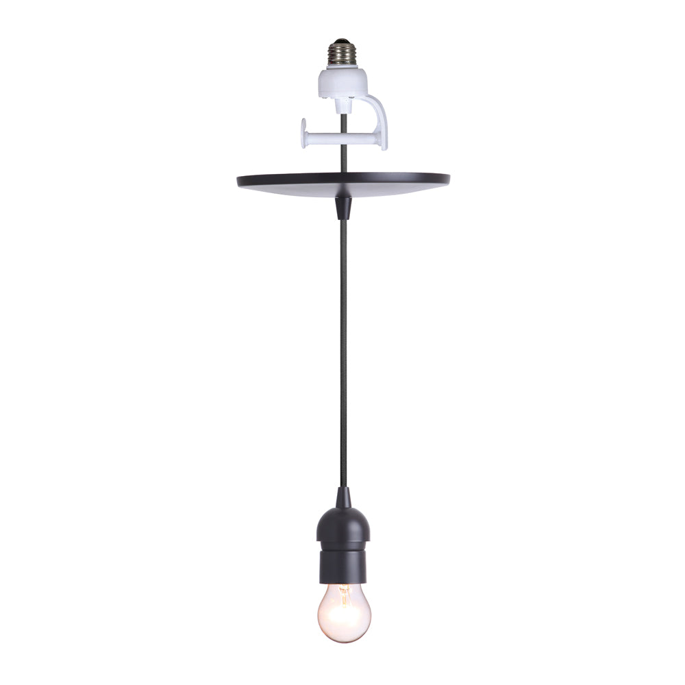 Instant Pendant Conversion Light Kit Adapter - Matte Black